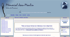 Desktop Screenshot of memorialjeanmoulin.fr